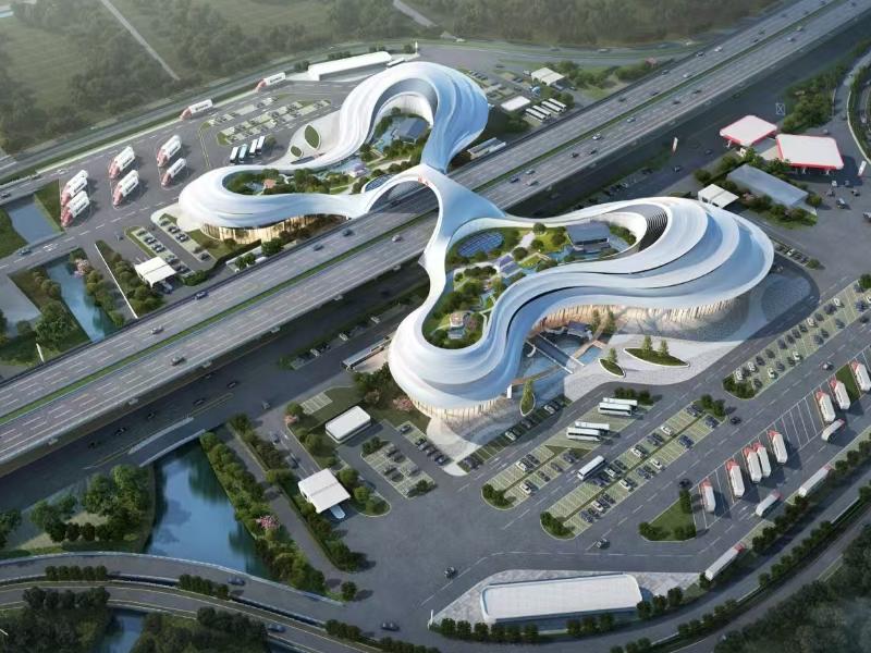 苏台高速公路(二期)项目桐乡服务区